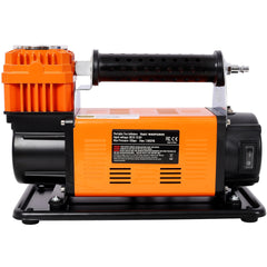12V Heavy Duty Air Compressor,Tire Inflator with Pressure Gauge, Max 150 PSI,Tire Inflator Air Pump for Car, SUV, RV, Truck