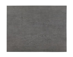 Gregorio 36" Gray Finish Small Space Counter Height Dining Table with USB Charging Ports and Shelves