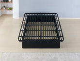 Modern Style Heavy Duty Queen Size Platform Bed Frame made with Metal and16 Inch height in Black