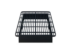 Modern Style Heavy Duty Queen Size Platform Bed Frame made with Metal and16 Inch height in Black