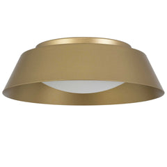 11 inch Brass LED Flush Mount