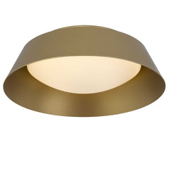 11 inch Brass LED Flush Mount