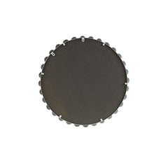 Beaded Round Wall Mirror 27"D