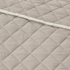6 Piece Cotton Daybed Cover Set Khaki Daybed