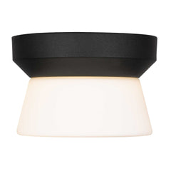 7 inch Black Integrated LED Flush Mount