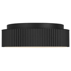 9 inch Black LED Flush Mount