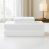 4-Piece King Essential Microfiber Sheet Set, White