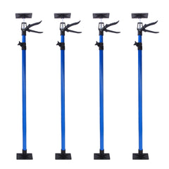 360° Rotating Adjustable Support Rod with 45° Tilt Stand, Height-Adjustable, Quick-Release Handle & Non-Slip TPR Pads