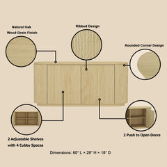 Sideboard in Natural Oak