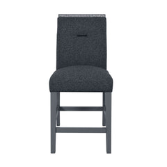 ARIYA DARK GREY BAR STOOLS 2PK