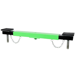 2Ton Floor Jack Cross Beam Adapter,for Floor Jacks Engine Hoist Shop Crane,Car Jack Underframe Cross Bar for Jack Cross-piece with Rubber Pads