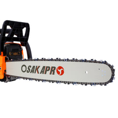 62CC Gas Powered Chainsaw, 22Inch 2-Cycle Petrol Handheld Chain Saw, Gasoline Gas Chainsaws for Tree Wood Cutting,EPA compliant
