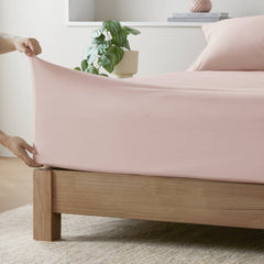 Cotton Blend Jersey Knit All Season Sheet Set Queen