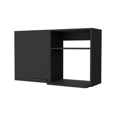 Oklahoma 2 Wall Cabinet, 2 Door Stackable Wall Mounted Storage Cabinet with 2 Side Shelf