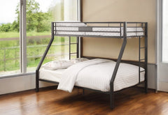 Limbra Sandy Black Finish Twin XL/Queen Bunk Bed
