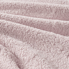King/Cal King Crushed Velvet Sherpa Reversible Comforter Set