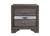 RYDER SPARKLE GREY NIGHTSTAND