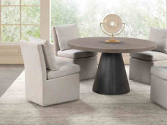 Light Gray Finish Contemporary Style 1pc Dining Chair Casters Removable Back Pillow Dining Room