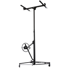 Drywall Lift Panel 13' Lift Drywall Panel Hoist Jack Lifter,black