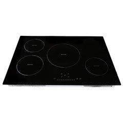Electric Cooktop, 4 Burners, 30'' Induction Stove Top, Built-in Magnetic Cooktop 7500W, 9 Heating Level Multifunctional Burner, LED Touch Screen with Child Lock & Over-Temperature Protection