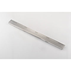 24 Inches Linear Shower Drain, Included Hair Strainer and Leveling Feet