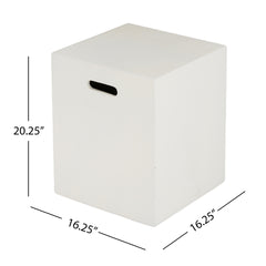 16x20 inch MGO Tank Holder/Side Table, White