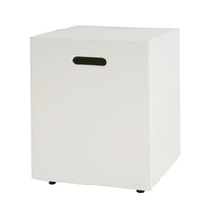 16x20 inch MGO Tank Holder/Side Table, White