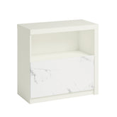 Lateral File with Cubbyhole Storage, White finish