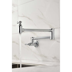 Wall Mount Folding Kitchen Pot Filler Faucet