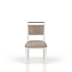 Rope Back Chair - Vanilla / Carmel (Set of 2)