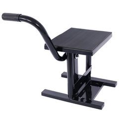 Motorcycle Dirt Bike Stands and Lifts Jack Stand Steel Lift 11"-16.5" Adjustable Height 330 LBS Load Capacity Heavy Duty Steel Black