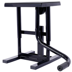 Motorcycle Dirt Bike Stands and Lifts Jack Stand Steel Lift 11"-16.5" Adjustable Height 330 LBS Load Capacity Heavy Duty Steel Black