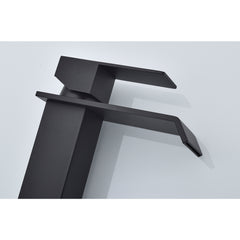Waterfall Spout Single Handle Bathroom Sink Faucet