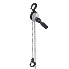Manual Lever Chain Hoist, 1/2T 1100LBS Capacity Heavy Duty Come Along, 20FT Lift G80 Alloy Steel Chain With Dual Pawl Mechanical Brake,360°Rotating Hooks, for Warehouse Construction Garage
