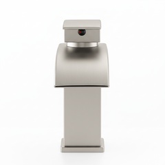 Single Handle Bathroom Faucet Lavatory Faucet Stainless Steel Single Hole-TP, Brushed Nickel