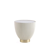 End Table in Cream