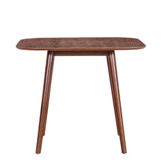 SQUARE DINNING TABLE 60528.00WEG (Dark Walnut)