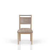 Rope Back Chair - Toffee/ Carmel set of 2