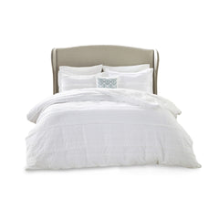 Full/Queen 4 Piece Microfiber 2-in-1 Duvet Set
