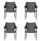 Outdoor Resin Chair, 52637.00MBRN KD MP4