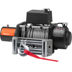 Electric Winch Truck 18,000 lb Steel Cable IP65 Waterproof Remote Control