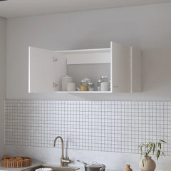 White 2-Door Wall Cabinet