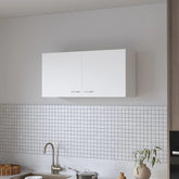 White 2-Door Wall Cabinet