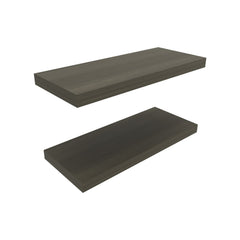 Floating Shelves, Olive, 2 Shelves, 1.50" H
