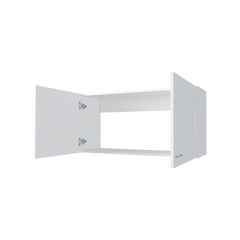 Oklahoma Wall Cabinet in melamine, Two Doors