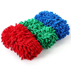 Microfiber mop slippers,mop slippers for floor cleaning,Machine washable and reusable,3pieces,Suitable for kitchen, living room and other occasions