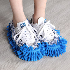 Microfiber mop slippers,mop slippers for floor cleaning,Machine washable and reusable,3pieces,Suitable for kitchen, living room and other occasions