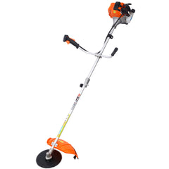 52cc Weed Wacker Gas Powered,6 in 1 Multifunction, String Trimmer, 8 inch Weed Wacker Attachments Heads,10" Metal 3/4/80T Blade,Rubber Handle , Shoulder & Strap Included, EPA Compliant