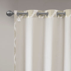 Printed Ikat Blackout Patio Curtain(Only 1 Pc Panel)