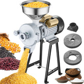 3000W Electric Grain Grinder Corn Wheat Flour Cereal Mill Wet & Dry